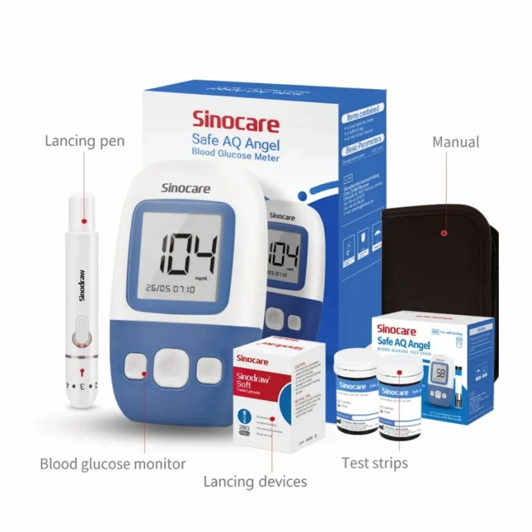 KIT APPAREIL GLUCOMÈTRE SINOCARE