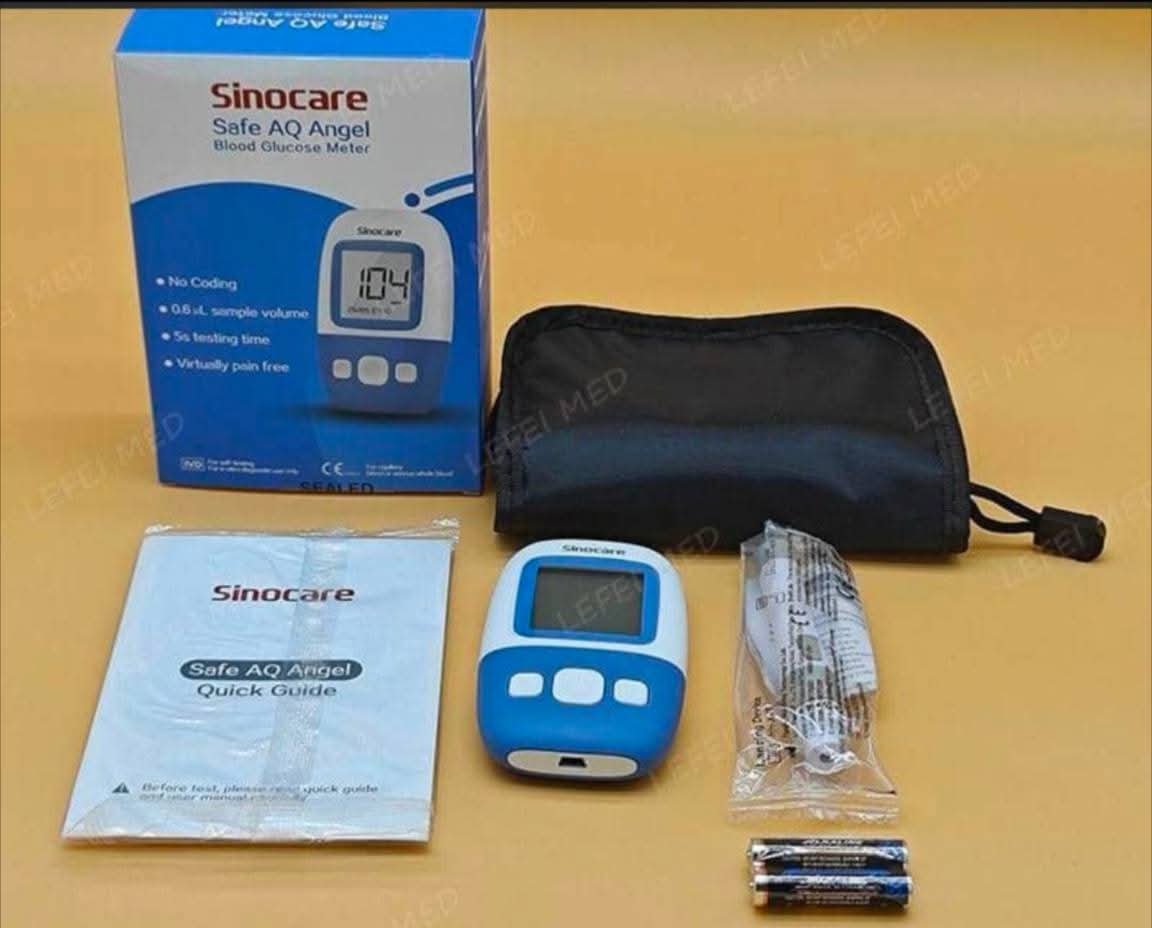 KIT APPAREIL GLUCOMÈTRE SINOCARE – Image 3